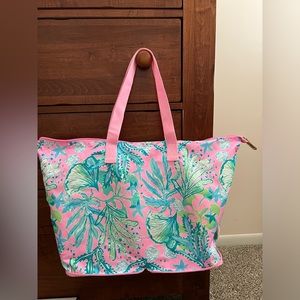 Lilly Pulitzer beach tote